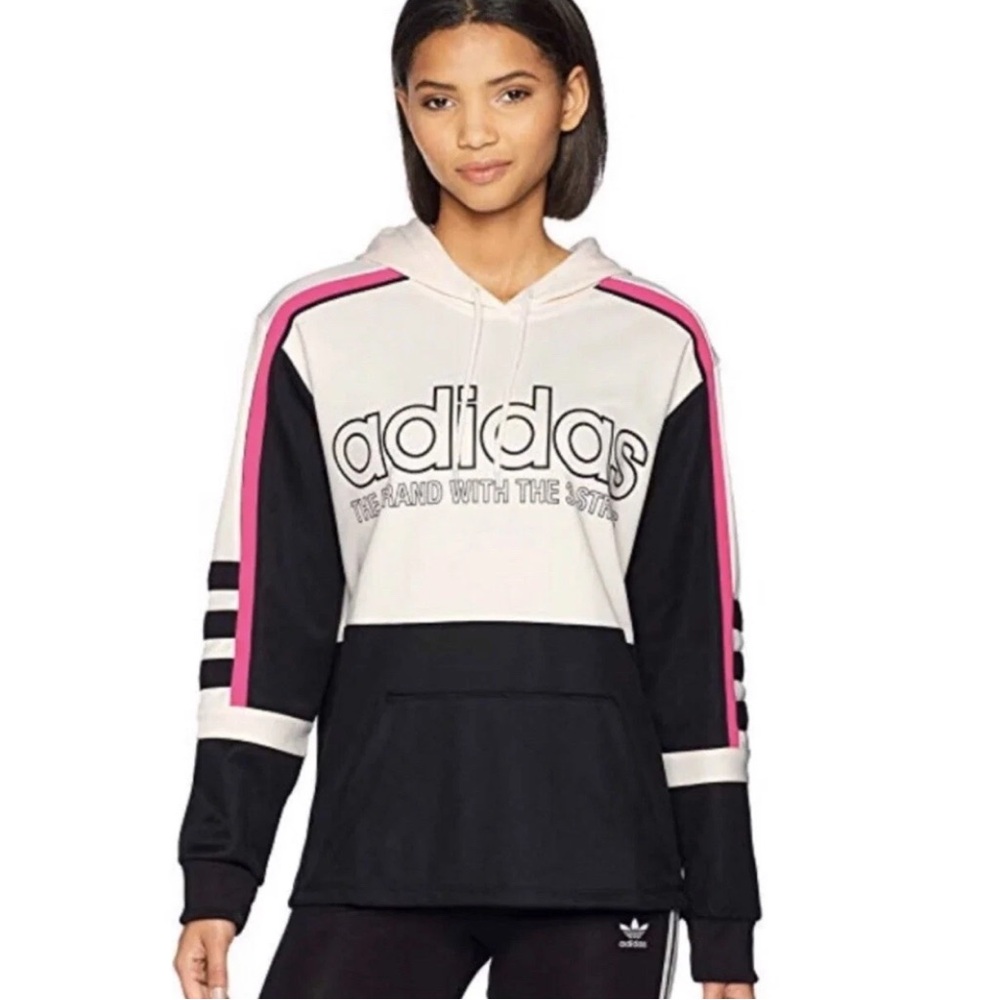 Adidas Originals Aa-43 Motocross Racing Sweatshirt Hoodie Hooded Pullover XL